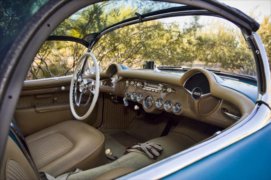  Chevrolet Corvette Bubbletop Roadster 1954 года  (фото 22 из 24)